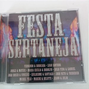 Cd Festa Sertaneja Interprete Varios Artistas (2010) [usado]