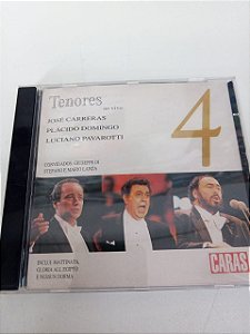 Cd Tenores ao Vivo Vol.4 - Revista Caras Interprete José Carreras , Plácido Domingo e Luciano Pavarotti [usado]