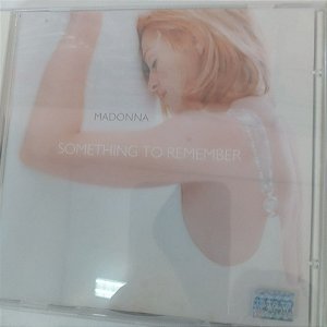 Cd Madonna - Something To Remenber Interprete Madonna (1995) [usado]