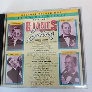 Cd Giants Of Swing - 20 Golden Greats Interprete Glenn Miller, Tomy Dorsey Benny Goodman e Harry James (1988) [usado]