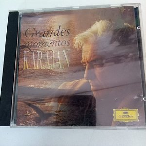 Cd Grandes Momentos - Karajan Interprete Orquestra Filarmônica de Berlin - Herbert Von Karajan (1994) [usado]