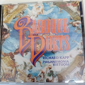 Cd Baroque Duets Interprete Richard Kapp e Philharmonia Virtuosi (1993) [usado]