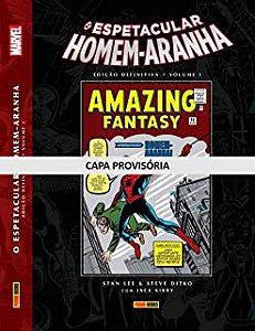 Gibi o Espetacular Homem-aranha - Edição Definitiva Volume 1 Autor Stan Lee (2018) [seminovo]