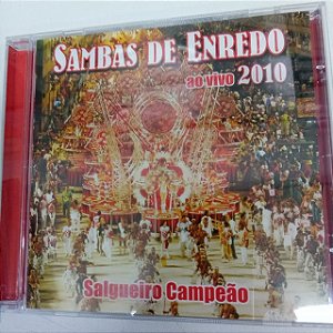 Cd Sambas de Enredo 2010 - Salgueiro Campeão Interprete Salgueiro /beija Flor /portela/vila Isabel/mangueira e Outras (2009) [usado]