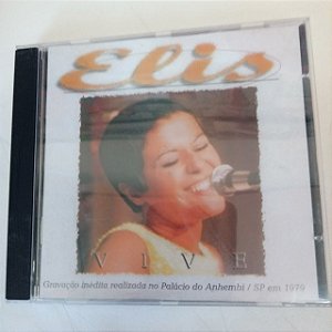 Cd Elis - Vive Interprete Elis Regina (1996) [usado]