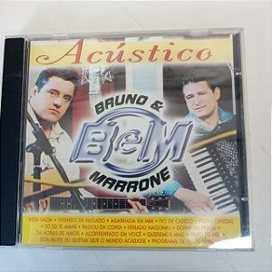 Cd Bruno e Marrone - Acústico Interprete Bruno e Marrone [usado]