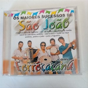 Cd os Maiores Sucessos de São João Interprete Forroçacana (2004) [usado]