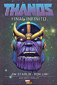 Gibi Thanos- Final Infinito Autor Jim Starlin e Ron Lim (2017) [usado]