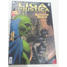 Gibi Liga da Justiça: Mini-série em 2 Edições Autor Batismo Negro Parte 1 (2002) [usado]