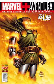 Gibi Marvel + Aventura Nº4 Autor Grandes Histórias que Marcaram Época (2011) [usado]