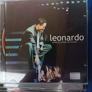 Cd Leonardo - Todas as Coisas do Mundo ao Vivo Interprete Leonardo (2001) [usado]