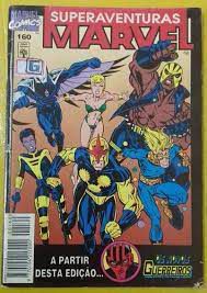 Gibi Superaventuras Marvel Nº 160 - Formatinho Autor a Partir Desta Edição... Novos Guerreiros (1995) [usado]