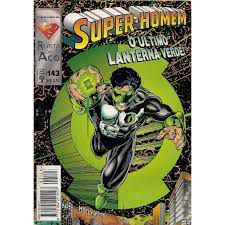Gibi Super-homem Nº 143 - Formatinho Autor o Último Lanterna Verde! (1996) [usado]