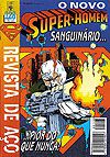 Gibi Super-homem Nº 128 - Formatinho Autor Sanguinário ...pior do que Nunca! Revista de Aço! (1995) [usado]