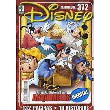 Gibi Almanaque Disney Nº 372 - 10 Histórias Autor Pateta Faz História Como Arquimedes [usado]