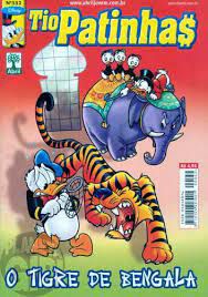 Gibi Tio Patinhas Nº552 Autor o Tigre de Bengala [usado]