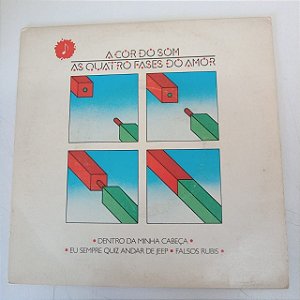 Disco de Vinil a Cor do Som - as Quatro Fases do Amor /disco Compacto Interprete a Cor do Som (1984) [usado]