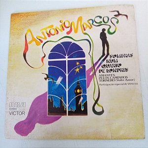 Disco de Vinil Antonio Marcos - Sombras Num Quarto de Londres Interprete Antonio Marcos (1975) [usado]