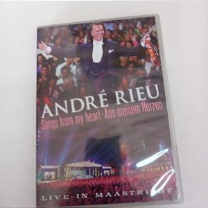 Dvd André Rieu - Songs From My Heart- Aus Menem Herzen Editora André Rieu [usado]