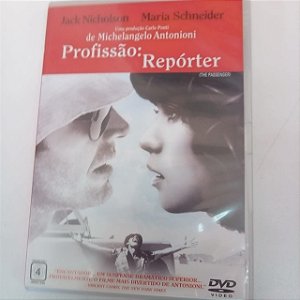 Dvd Profissão ; Reporter Editora Michelangelo Antonioni [usado]
