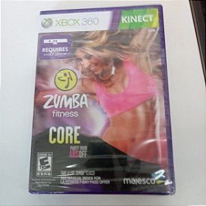 Dvd Zumba Ftness - Core / X Box 360 Editora Majesco [usado]