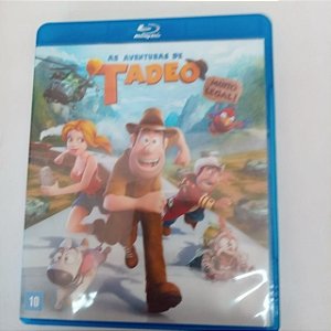 Dvd as Aventuras de Tadeo - Blu-ray Disc Editora Enrique Gato [usado]