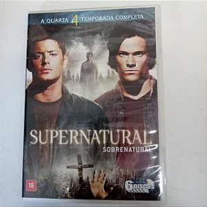 Dvd Supernatural /sobrenatural - a Quarta Temporada Completa com Seis Discos Editora Eric [usado]