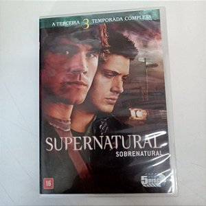 Dvd Supernatural/sobrenatural - a Terceira Temporada Completa - 5 Discos Editora John Shiban [usado]