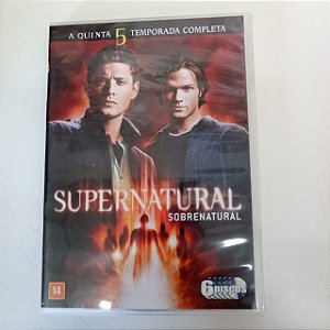 Dvd Supernatural/sobrenatural - a Quinta Temporada Completa - Seis Discos Editora Eric Kripke [usado]