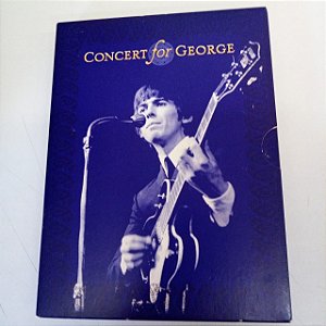 Dvd Concert For George - Tributo a George Harrison - Bocx com Dois Dvds Editora Eric Clapton [usado]