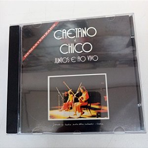 Cd Caetano e Cbhico Juntos e ao Vivo Interprete Caetano e Chico (1993) [usado]