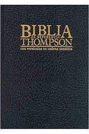 Livro Bíblia de Referência Thompson com Versículos em Cadeia Temática Autor Thompson, Frank Charles (1995) [usado]