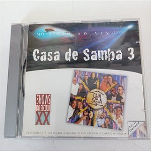 Cd Casa de Samba 3 Interprete Varios Artistas (1999) [usado]