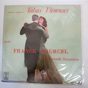 Disco de Vinil Dance as Mais Belas Valsas Vienenses com Frank Pourcel Interprete Frank Pourcel e sua Orquestra [usado]
