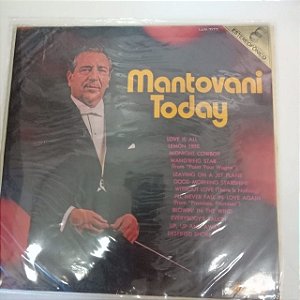 Disco de Vinil Mantovani Today Interprete Mantovani And His Orchestra (1970) [usado]