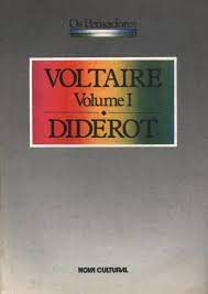 Livro os Pensadores - Voltaire Vol.1/diderot Autor Voltaire (1988) [usado]