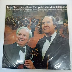 Disco de Vinil Isaac Stern/ Jean-pierre Rampal Play Vivaldi e Teleman Interprete Chamber Orchestra , Isaac /jean (1978) [usado]