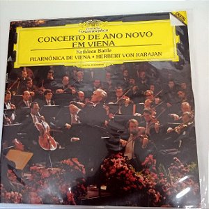 Disco de Vinil Concerto de Ano Novo em Viena Interprete Kathleen Battle Filarmonica de Viena /herbert Von Karajan (1987) [usado]
