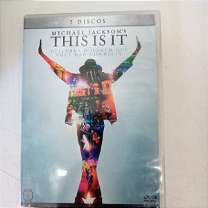 Dvd Michael Jackson´s This Is It Editora Kenny Ortega [usado]