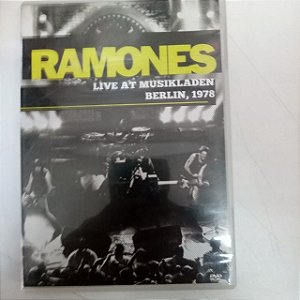 Dvd Ramones - Live At Musikladen Editora Nfk [usado]