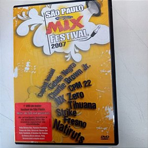 Dvd São Paulo Mix Festival 2007 Editora Fernando Di Genio Brbosa [usado]