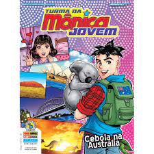 Gibi Turma Mônica Jovem Nº6 Autor Cebola na Austrália (2017) [usado]