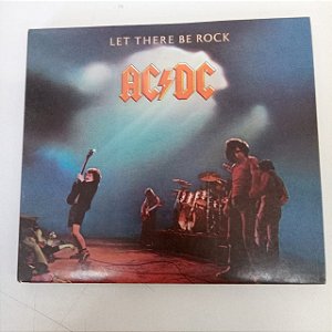 Cd Ac/dc - Let There Be Rock - Capa Digipack Interprete Ac/dc (1977) [usado]