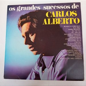 Disco de Vinil os Grandes Sucessos Carlos Alberto Interprete Carlos Alberto [usado]