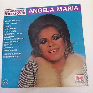Disco de Vinil os Grandes Sucessos de Angela Maria Interprete Angela Maria (1984) [usado]