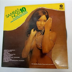 Disco de Vinil Sambas Nota 10 Interprete Varios Artistas (1974) [usado]