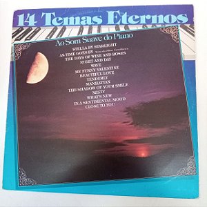 Disco de Vinil 14 Eternos Temas ao Som do Suave Piano Interprete Ricardo Loe Andrade (1986) [usado]