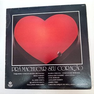 Disco de Vinil Pra Machucar seu Coração Interprete Varios Artistas (1986) [usado]
