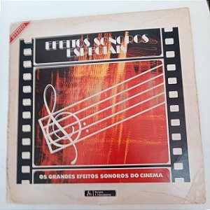 Disco de Vinil Efeitos Sonoros Especiais Interprete Paulo Santos e Outros (1980) [usado]