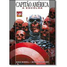 Gibi Capitão America - a Escolha Autor Morrell e Breitweiser [usado]